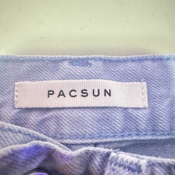 PacSun Dad Jean Cut off Button Fly  Shorts 25 - Picture 5 of 8